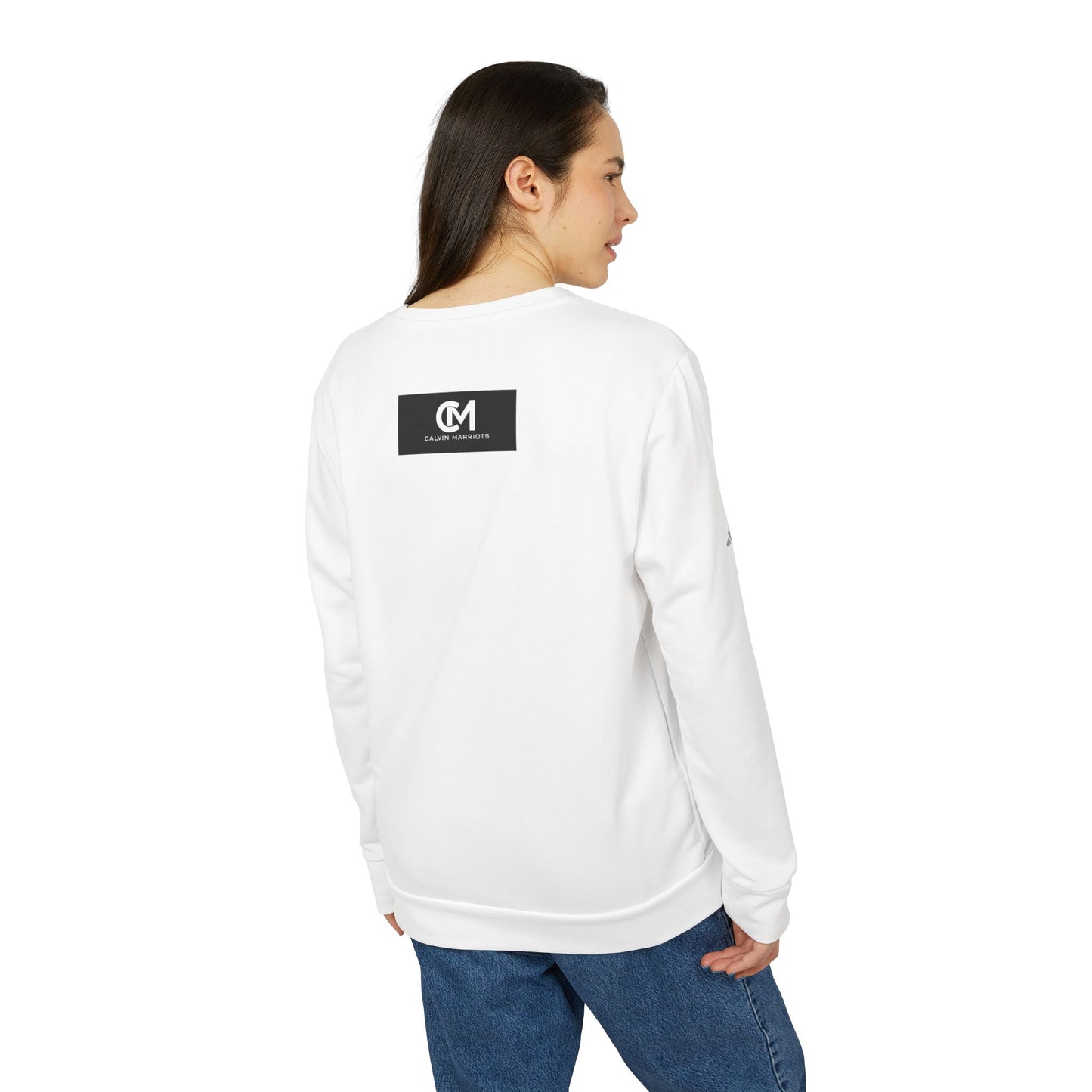 adidas® Unisex Fleece Crewneck Sweatshirt